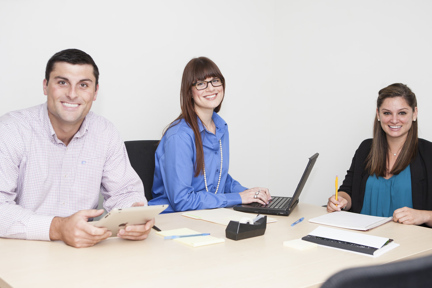 UponAI team discussing AI workflow planning